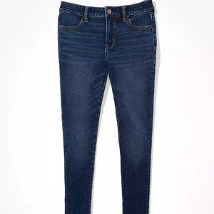 American Eagle Dream Stretch Jeggins Deep Indigo Size 18 NWT